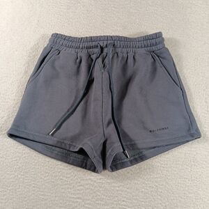 Gold Hinge Sweat Shorts Womens XS Gray Fleece Pickleball Athleisure Gym Lounge